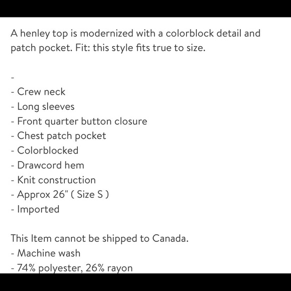 Eddie Bauer Contrast Pocket Henley - Picture 3 of 4